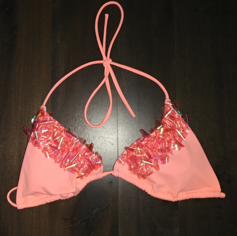 4/$15 VS 👙 Bikini Top Orange Embellishments